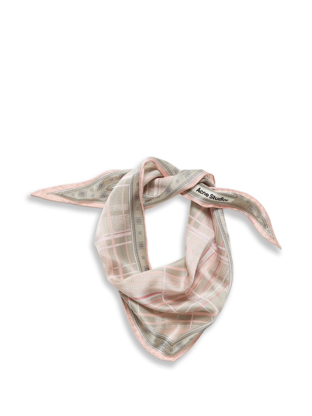 PRINTED SILK HEADBAND