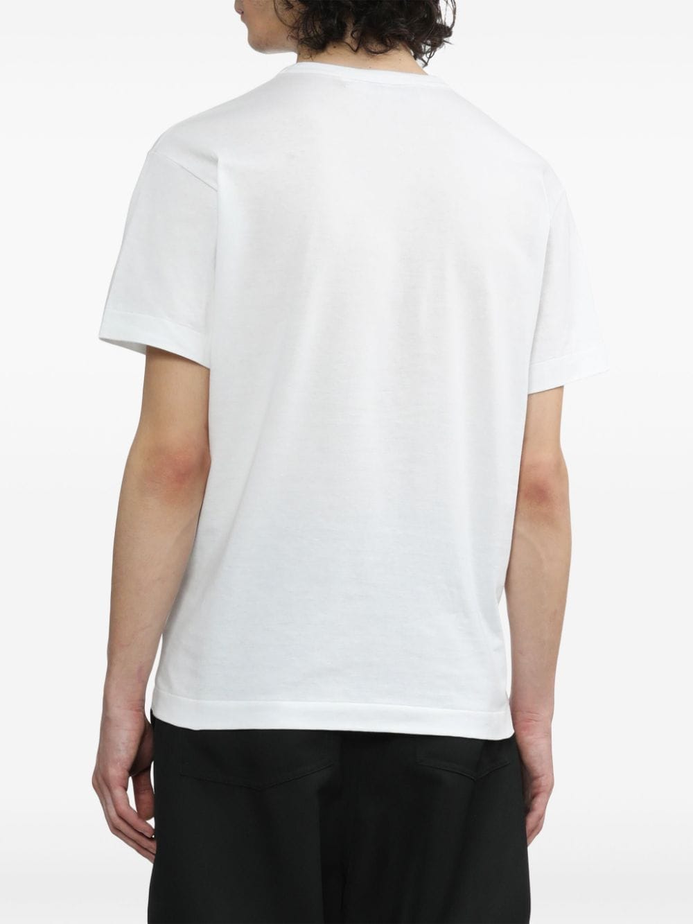 BLACK HEART COTTON T-SHIRT