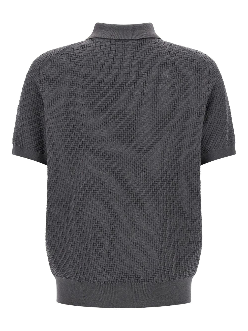 CASHMERE AND COTTON POLO SHIRT