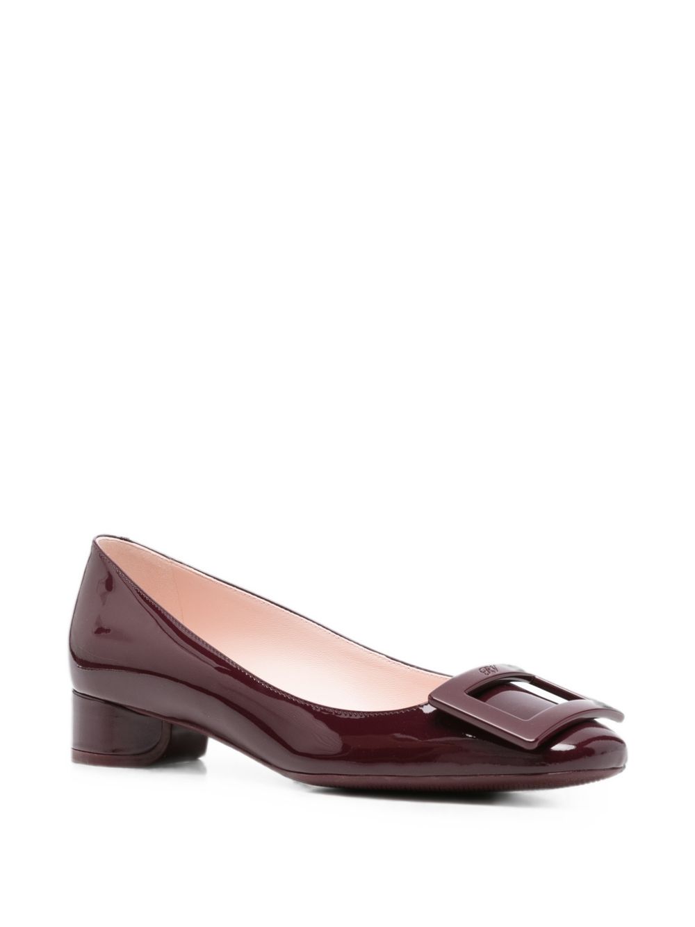 ROUNDY PATENT LEATHER BALLETS