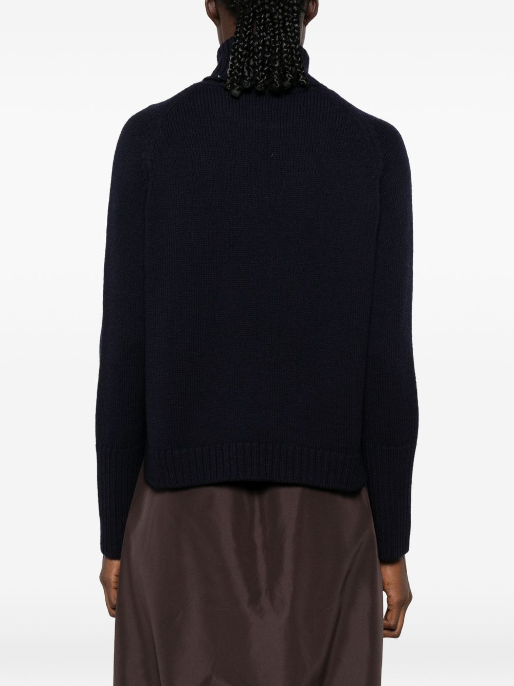 WOOL TURTLE-NECK SWEATER