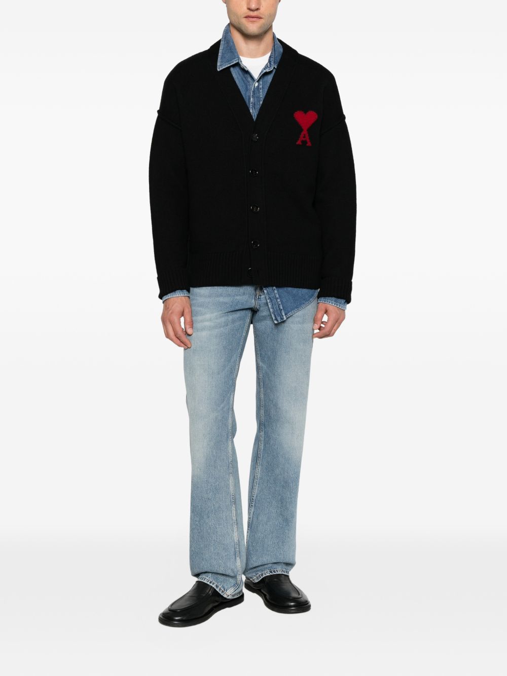 AMI DE COEUR WOOL CARDIGAN