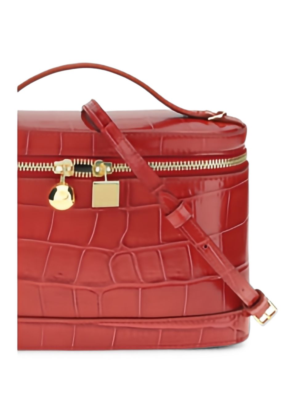 LE PETIT VANITY LEATHER SHOULDER BAG