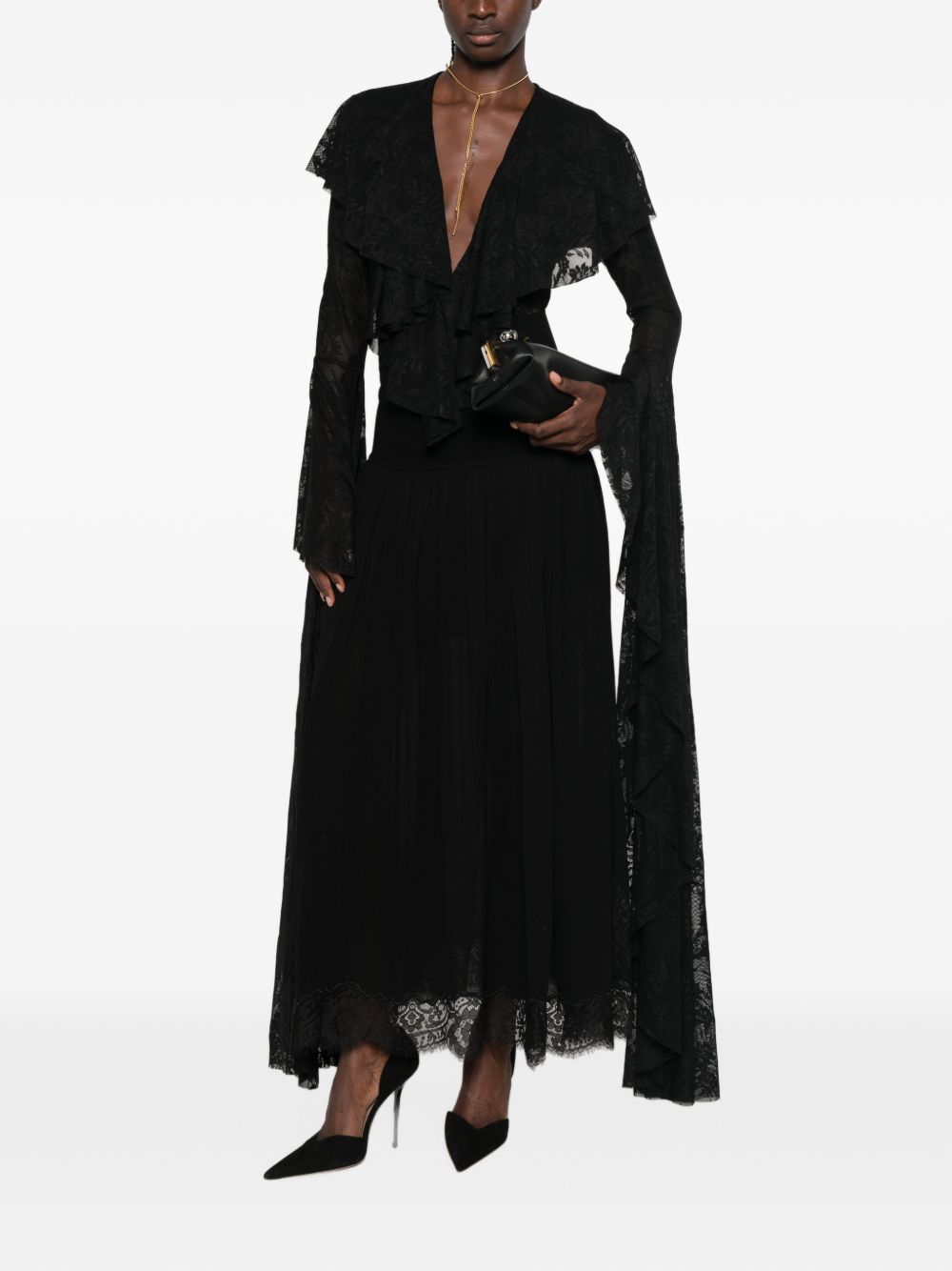 VALIANT LACE MAXI SKIRT