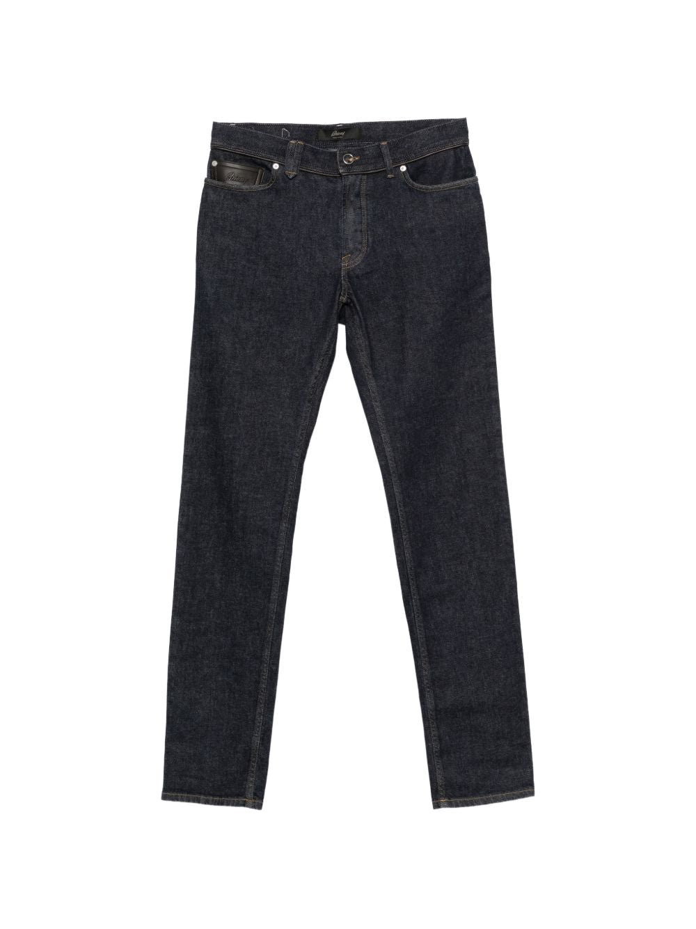 COTTON AND CASHMERE DENIM JEANS