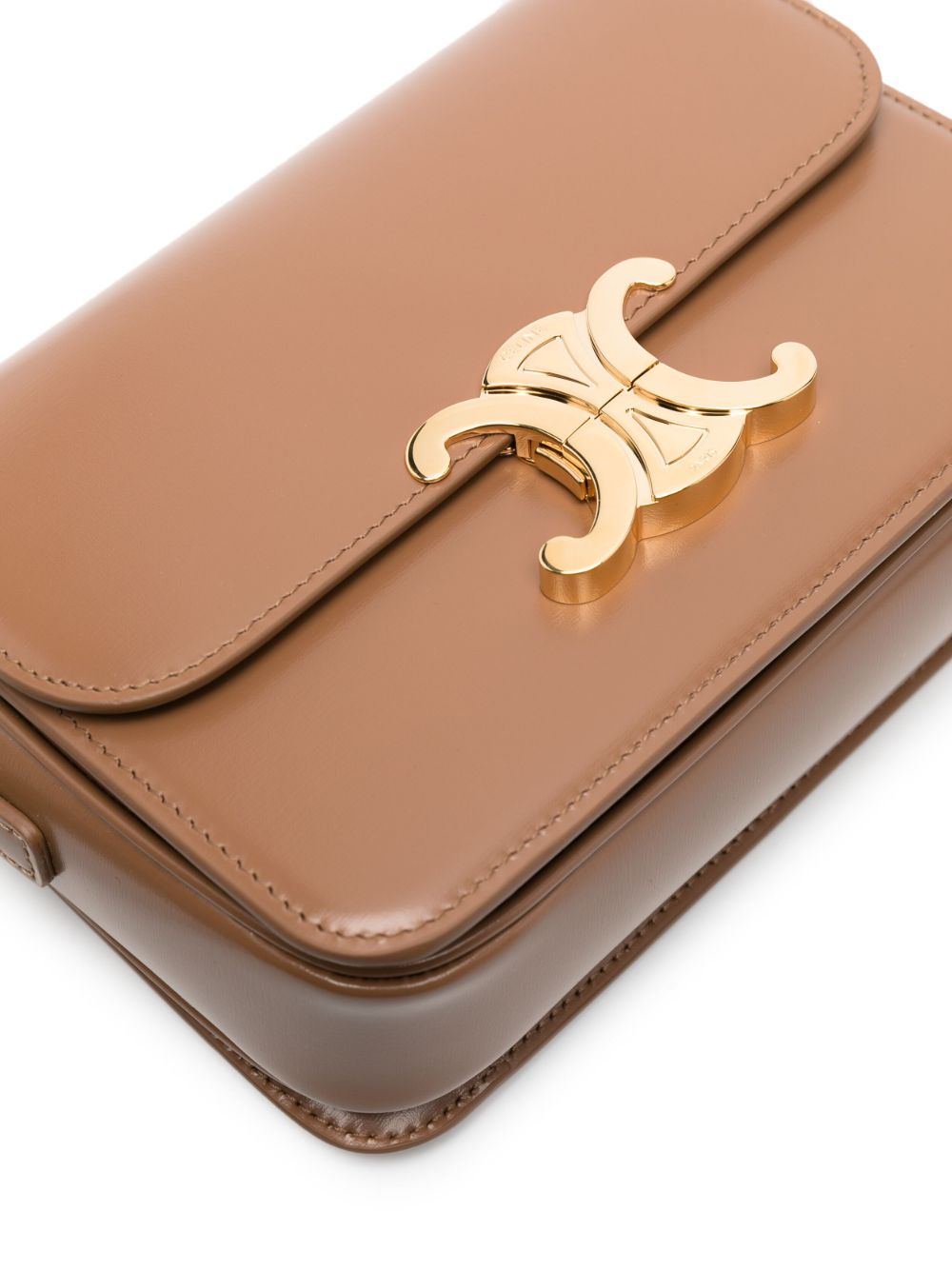 TRIOMPHE TEEN LEATHER SHOULDER BAG
