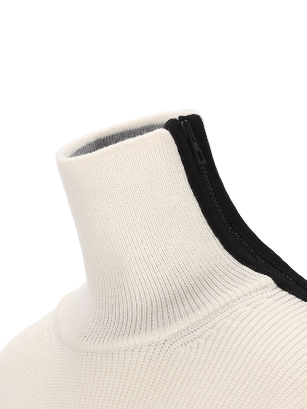 WOOL HALFZIP SWEATER