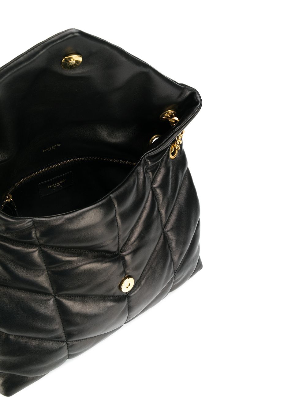 PUFFER MEDIUM LEATHER SHOULDER BAG