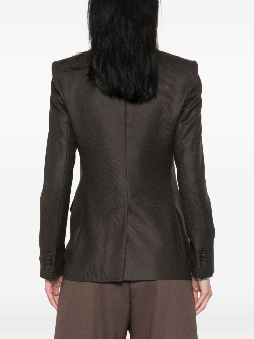 WOOL DOUBLE-BREASTED JACKET