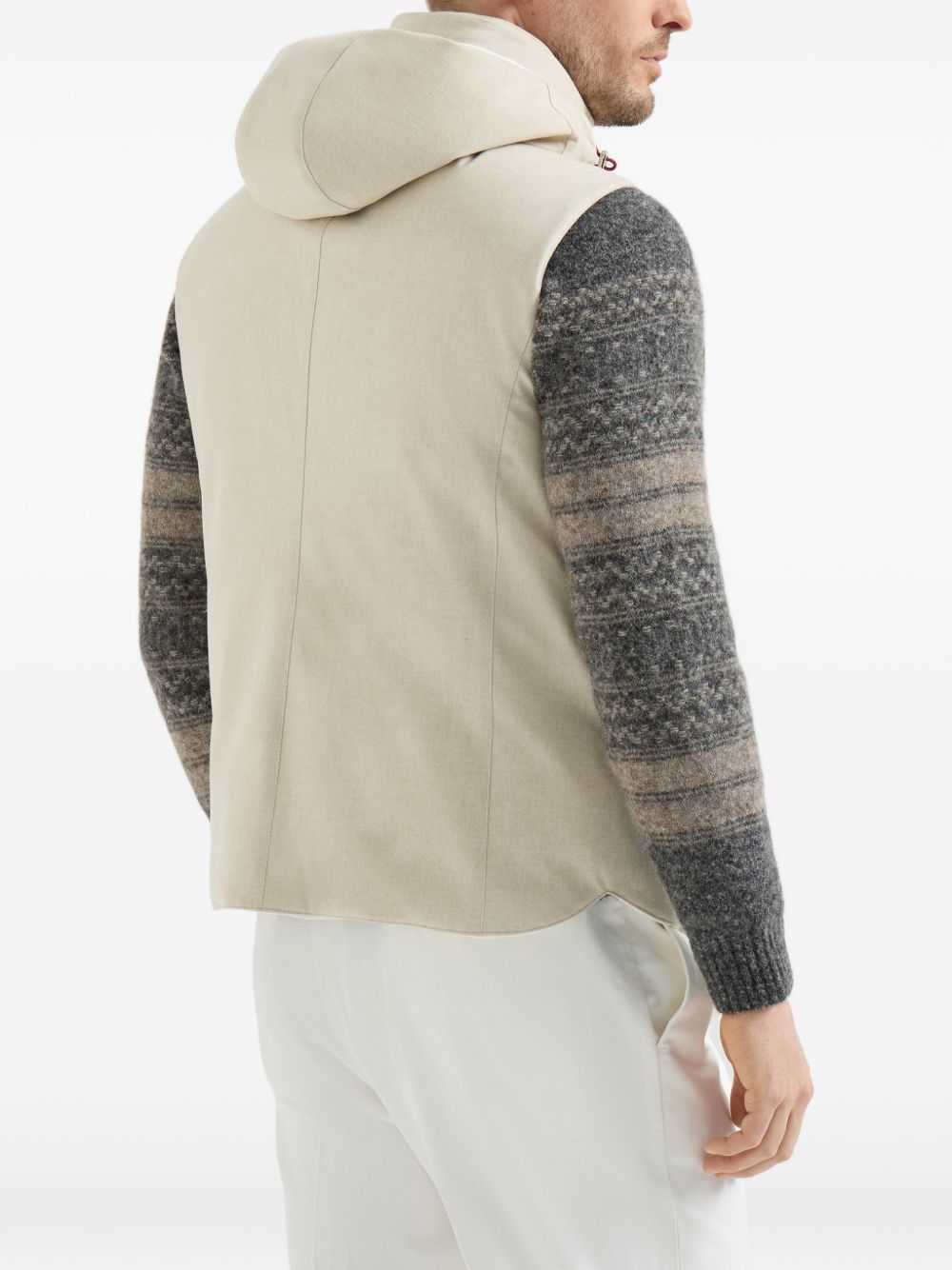 WOOL PADDED VEST