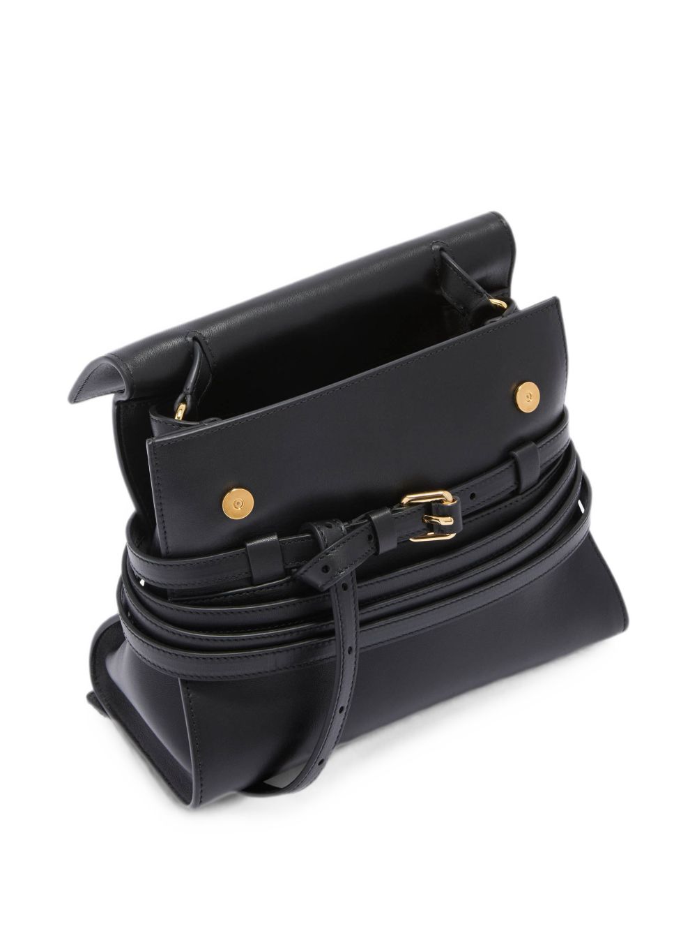 TIE ME LEATHER HANDBAG