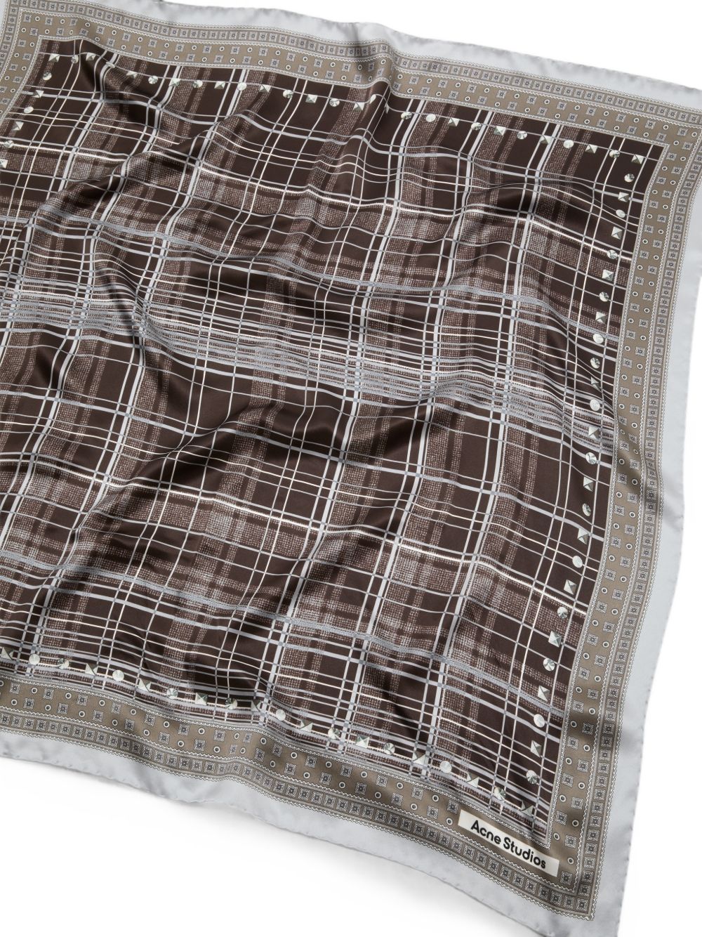 PRINTED SILK FOULARD