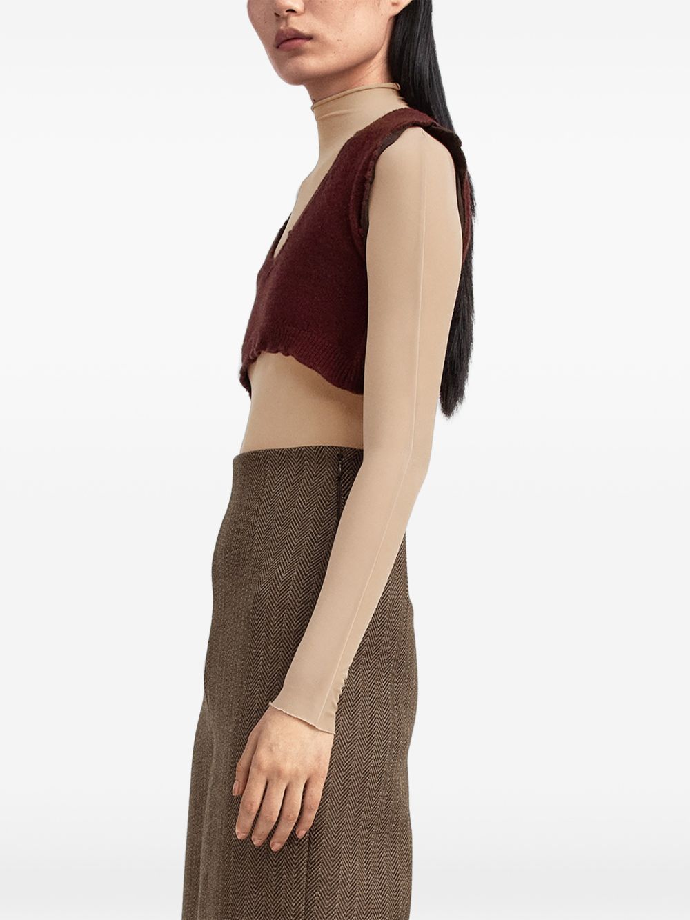 COTTON CROPPED TOP