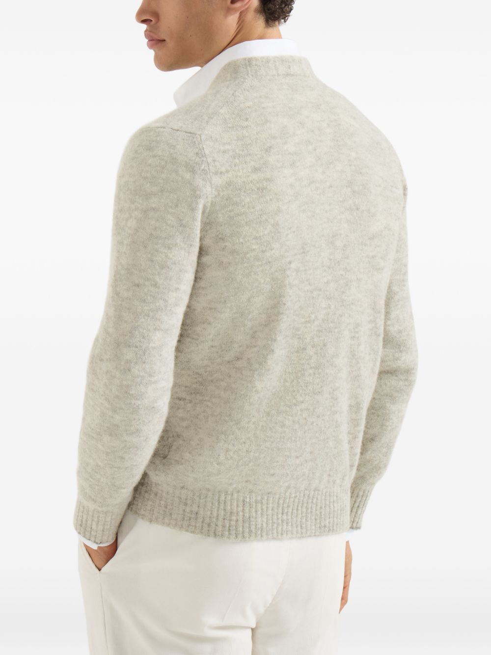 WOOL AND CASHMERE CARDIGAN