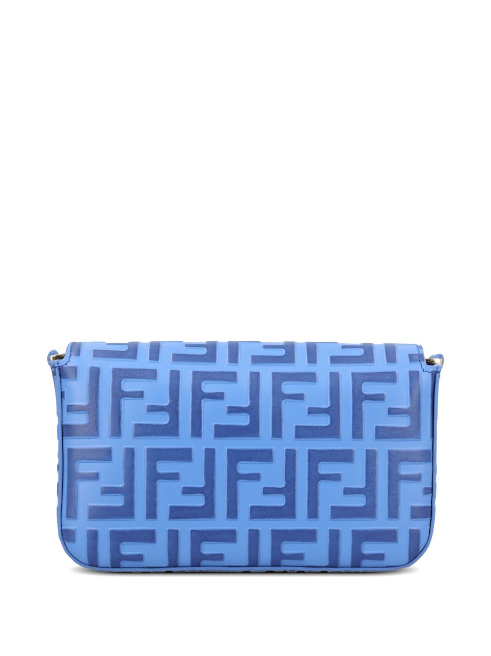 FF DIAMONDS LEATHER WALLET ON CHAIN