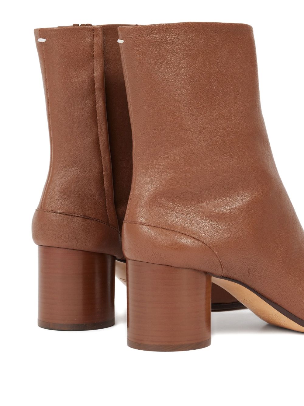 TABI LEATHER ANKLE BOOTS