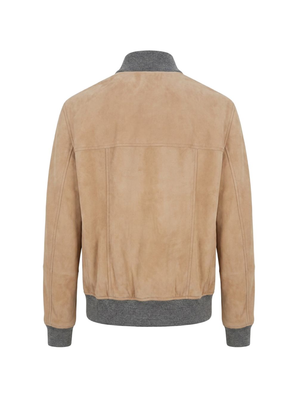 LEATHER BOMBER JACKET