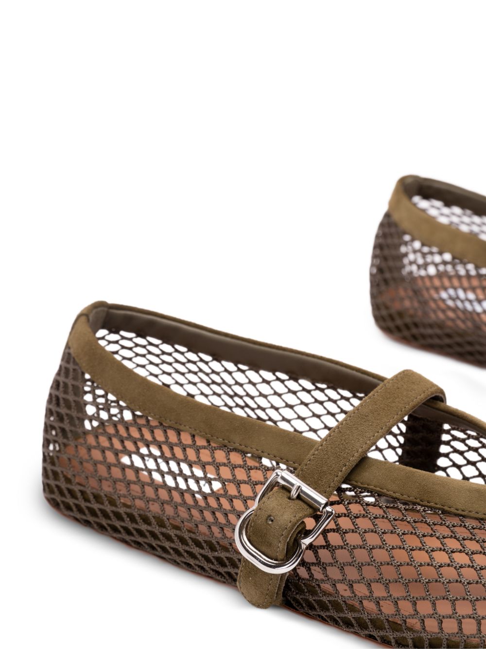 FISHNET BALLET FLATS
