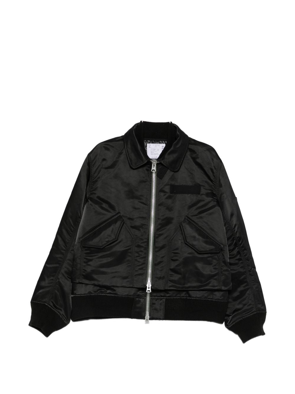 COTTON AND NYLON BLOUSON JACKET