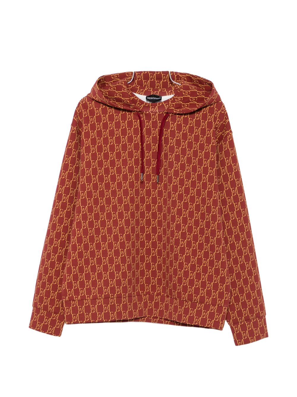 PRINTED COTTON HOODIE