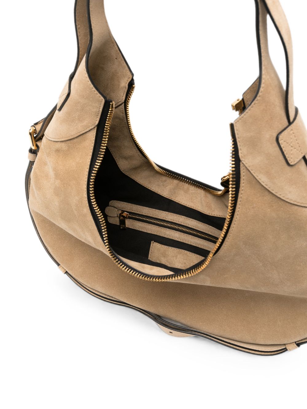 HANDLE ME LEATHER SHOULDER BAG