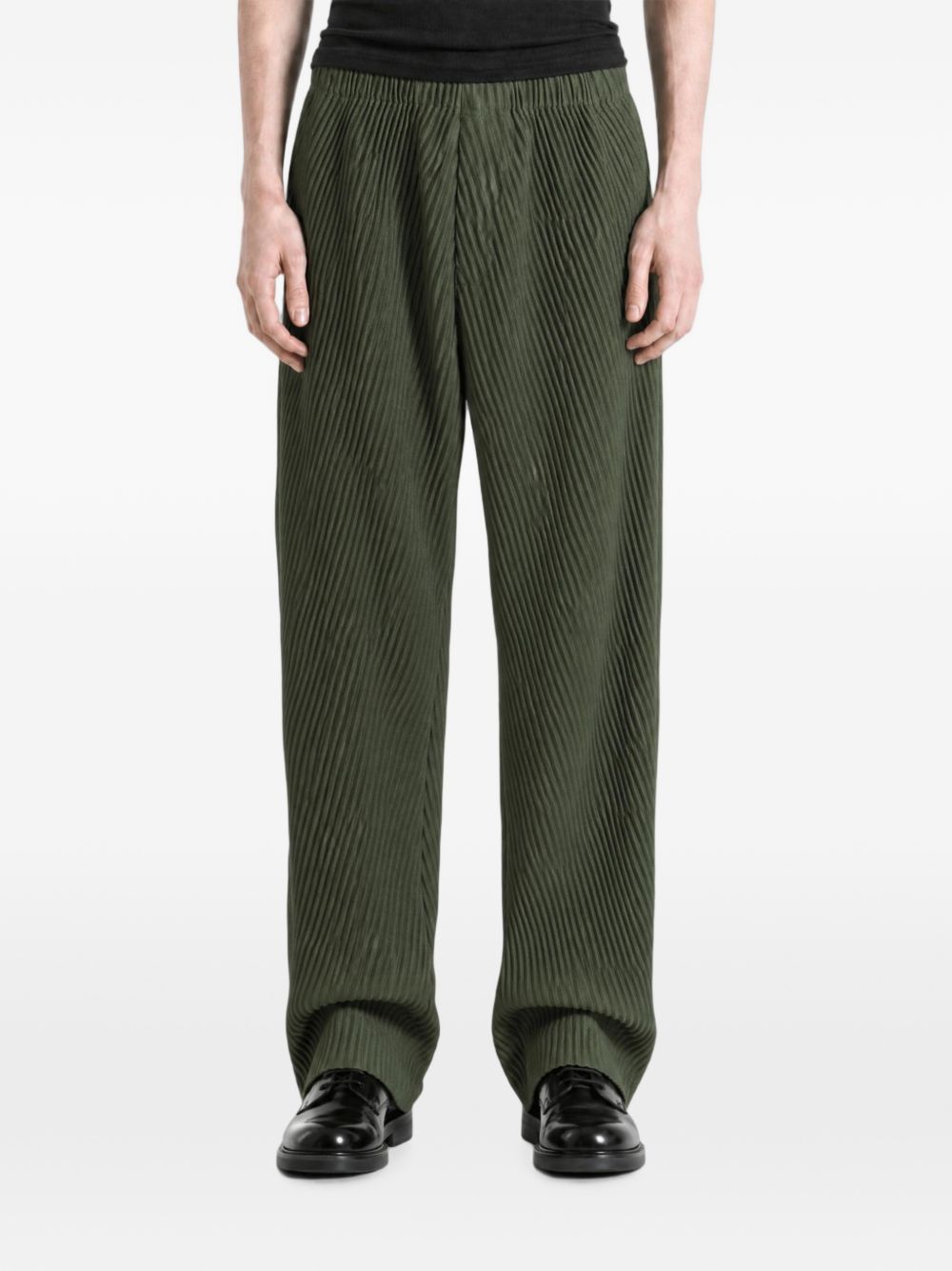PLEATED TROUSERS