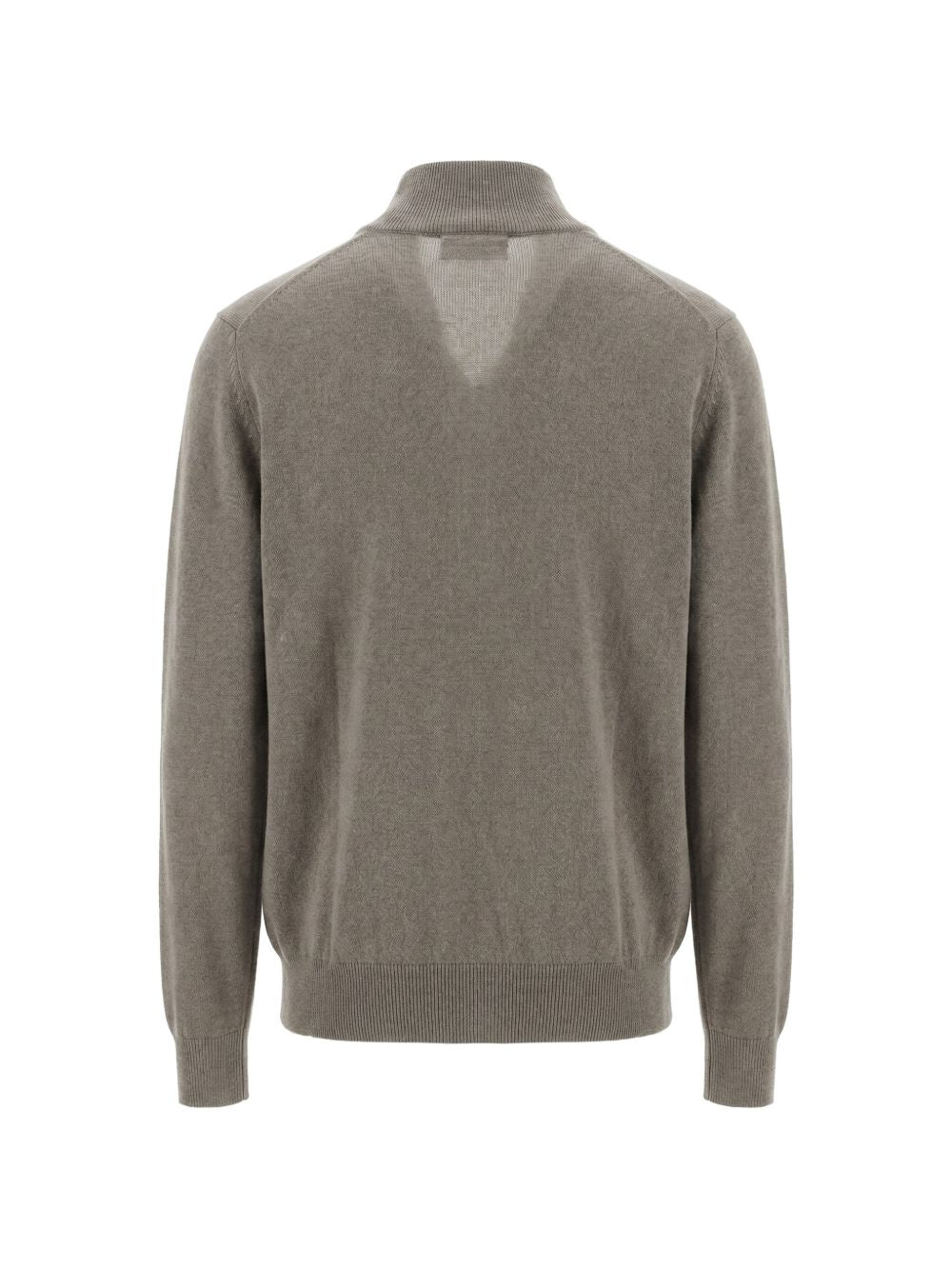CASHMERE ZIPPED CARDIGAN