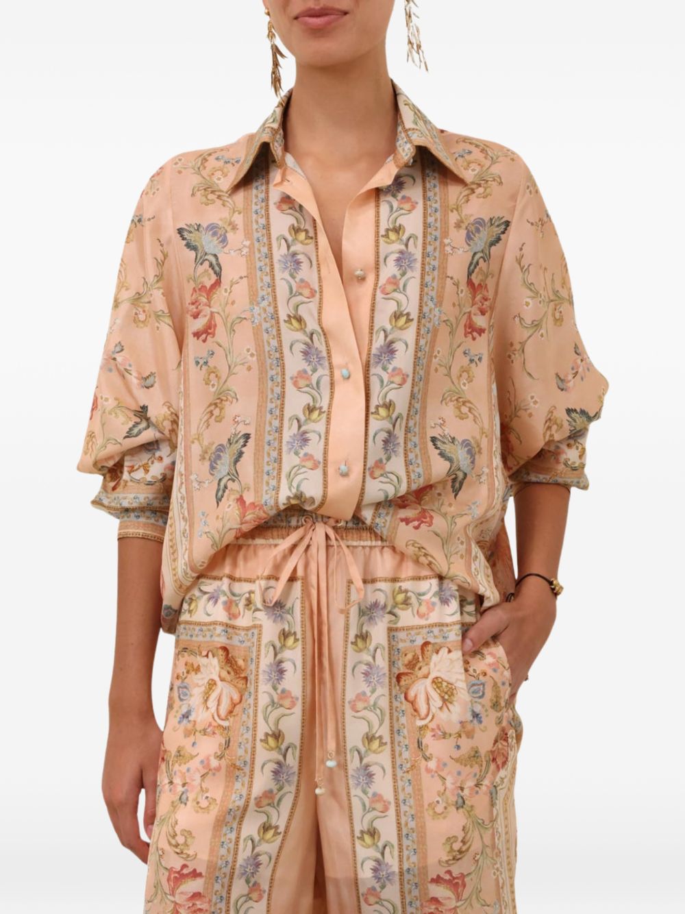 ROSELIGHT SILK SHIRT
