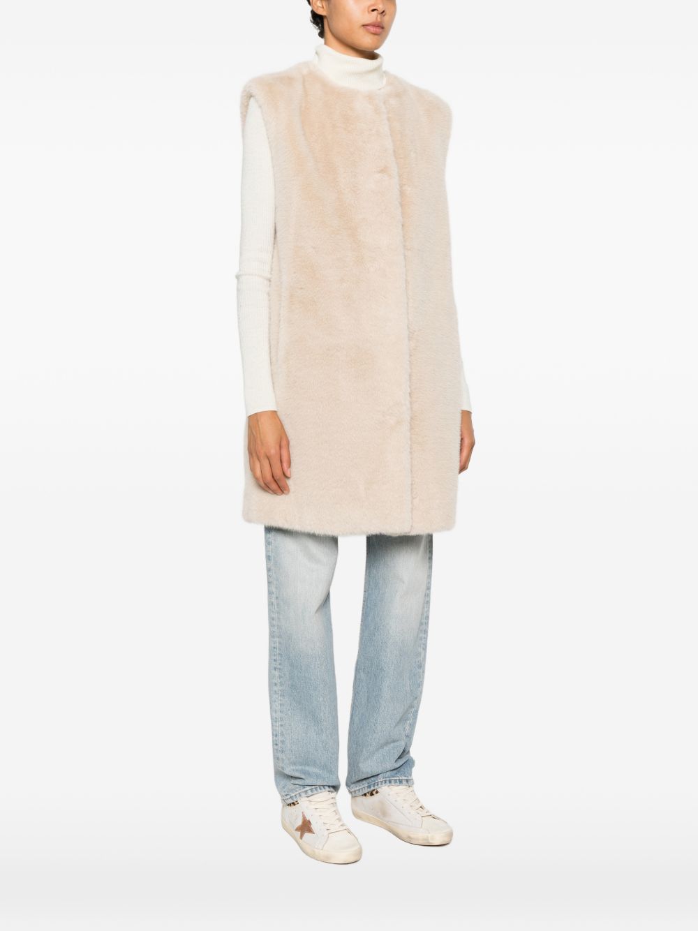 FAUX FUR VEST