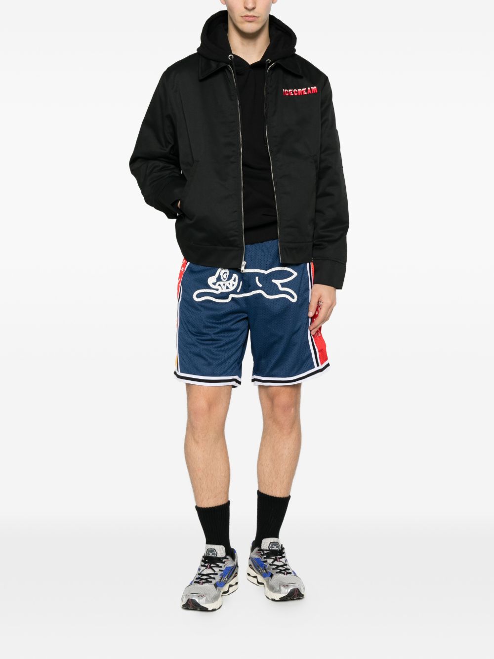 LOGO BASKET SHORTS