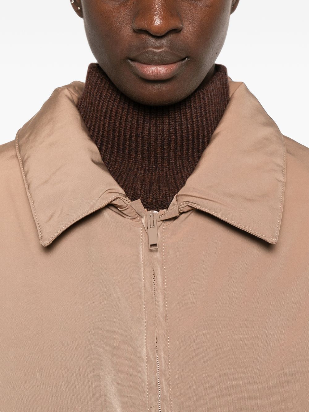 DRAWSTRING SHORT JACKET