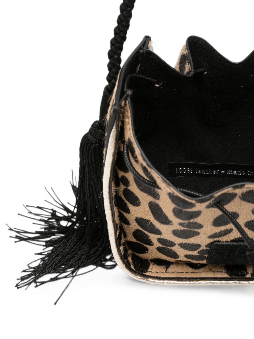 MY PEPITA MINI BUCKET BAG