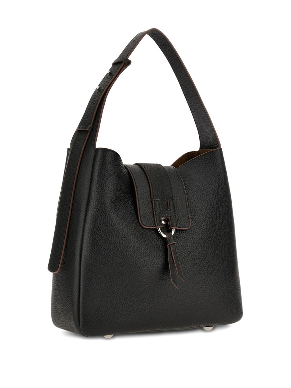 HOGAN TREND LEATHER HOBO BAG