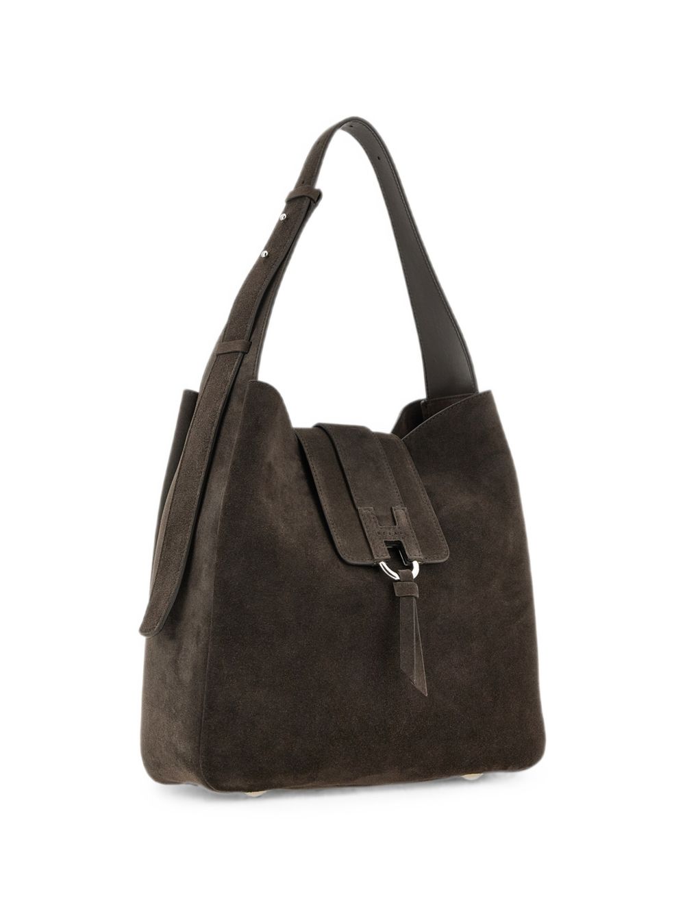 HOGAN TREND LEATHER HOBO BAG
