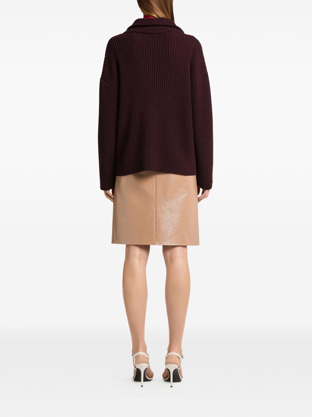 RIBBED WOOL SWEATER