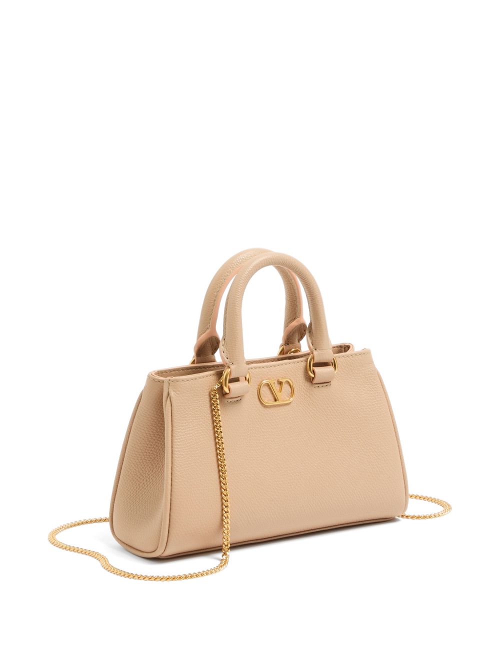 VLOGO SIGNATURE LEATHER MINI BAG