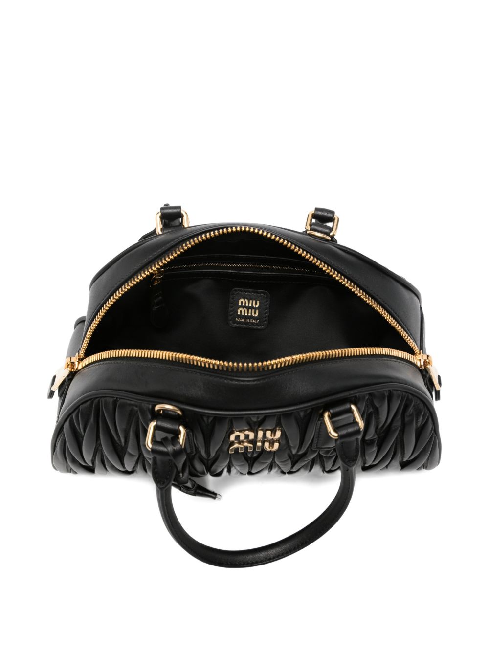 ARCADIE LEATHER HANDBAG