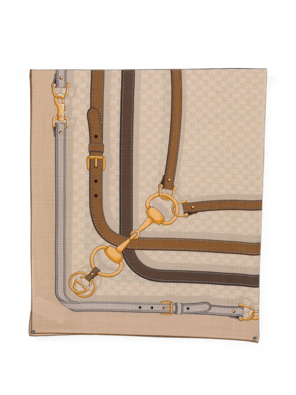 PRINTED SILK FOULARD