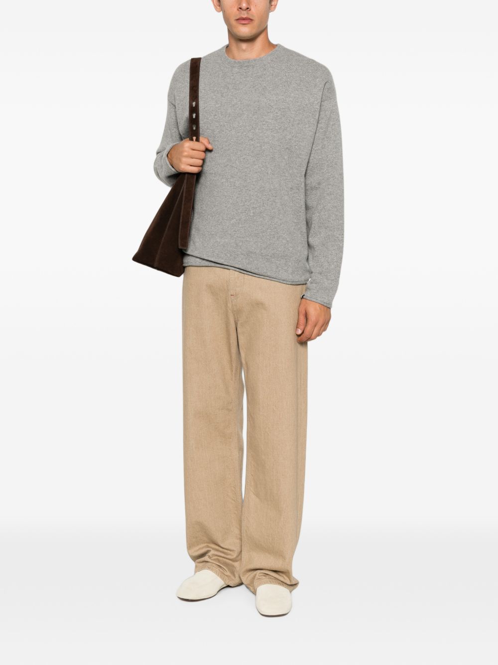 CASHMERE CREWNECK SWEATER