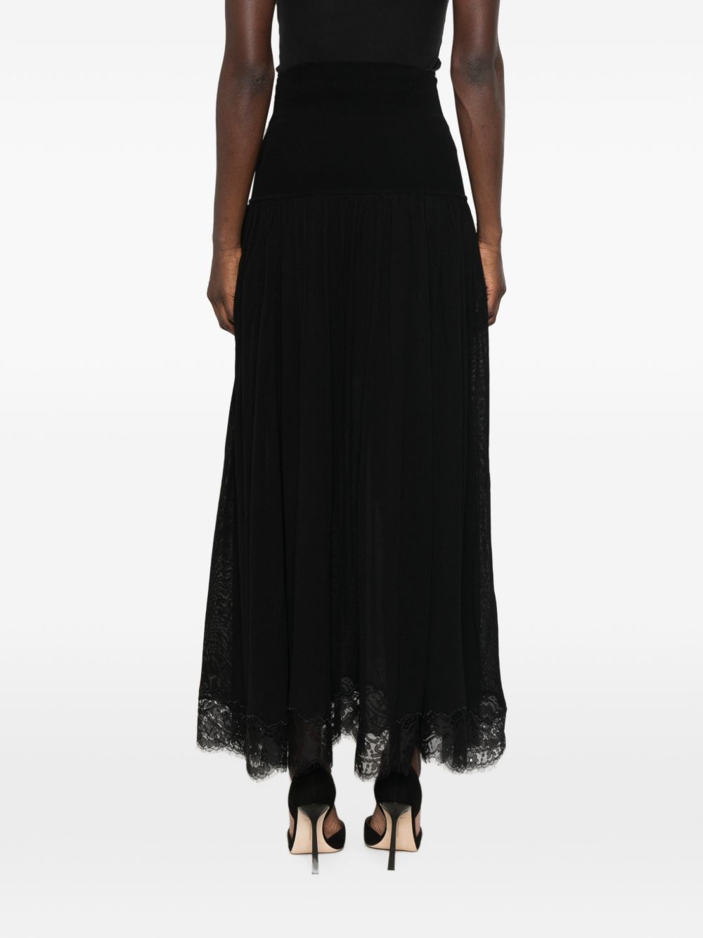 VALIANT LACE MAXI SKIRT