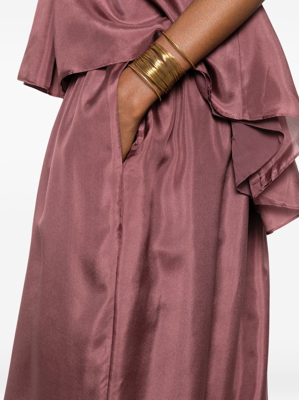 ASTER SILK TROUSERS