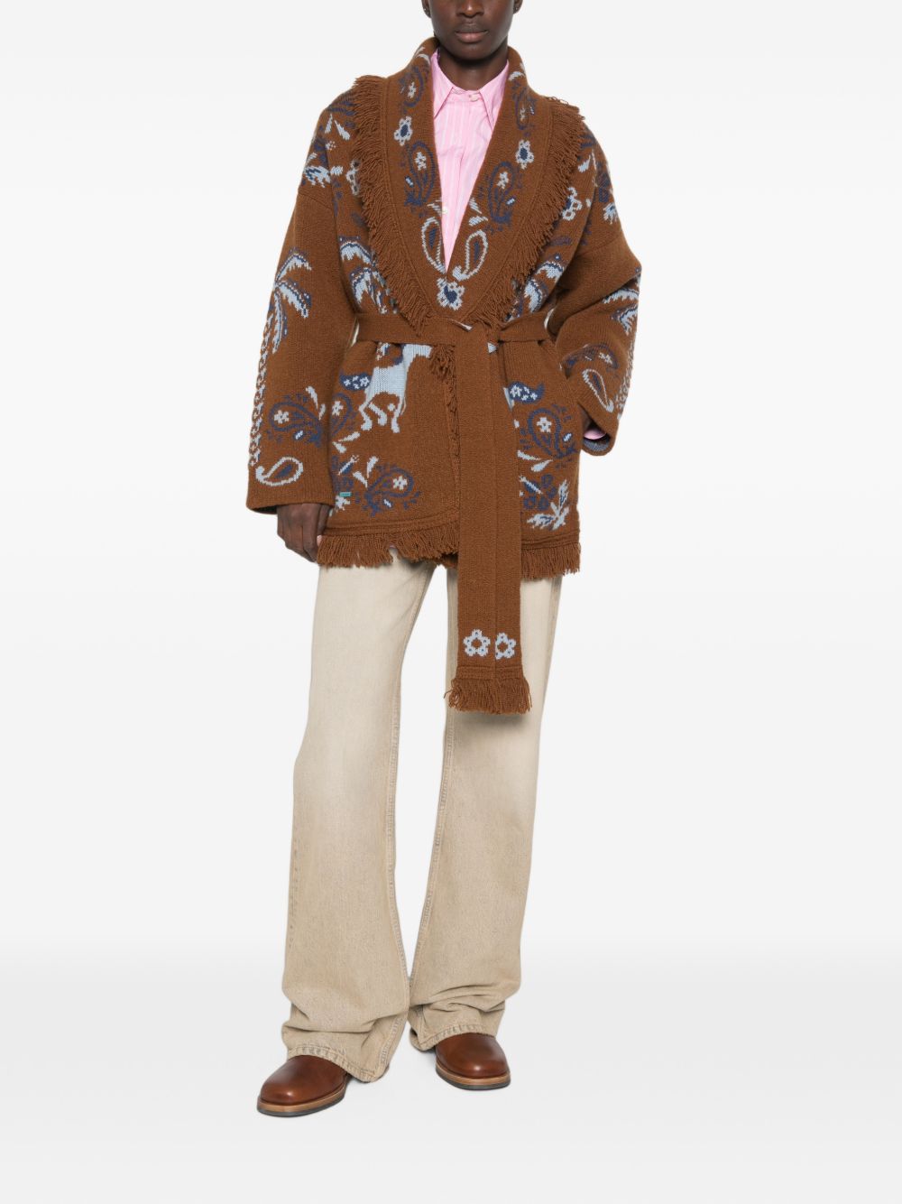 ISLAND ROOTS WOOL CARDIGAN