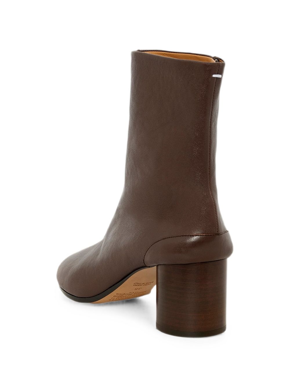 TABI LEATHER ANKLE BOOTS