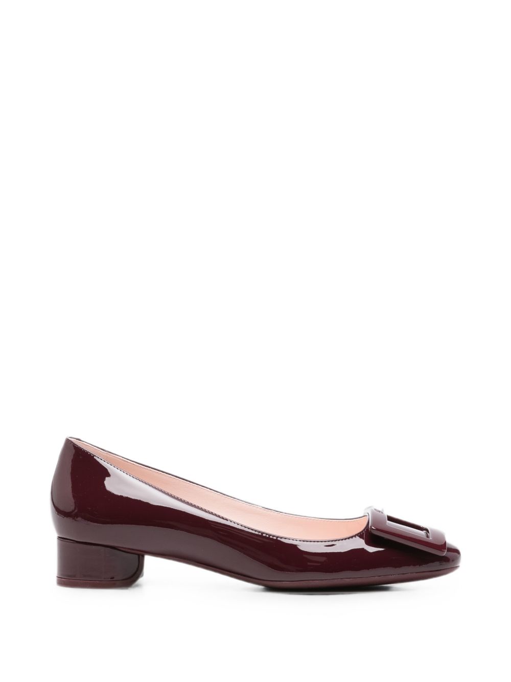 ROUNDY PATENT LEATHER BALLETS