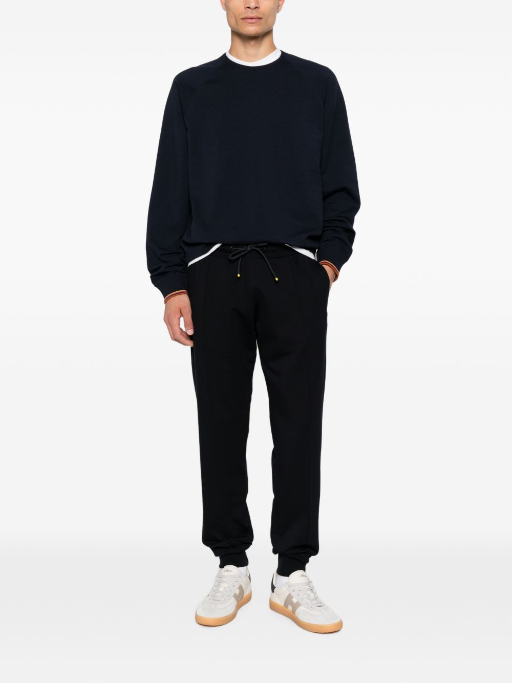 ARTIST STRIPE COTTON T-SHIRT