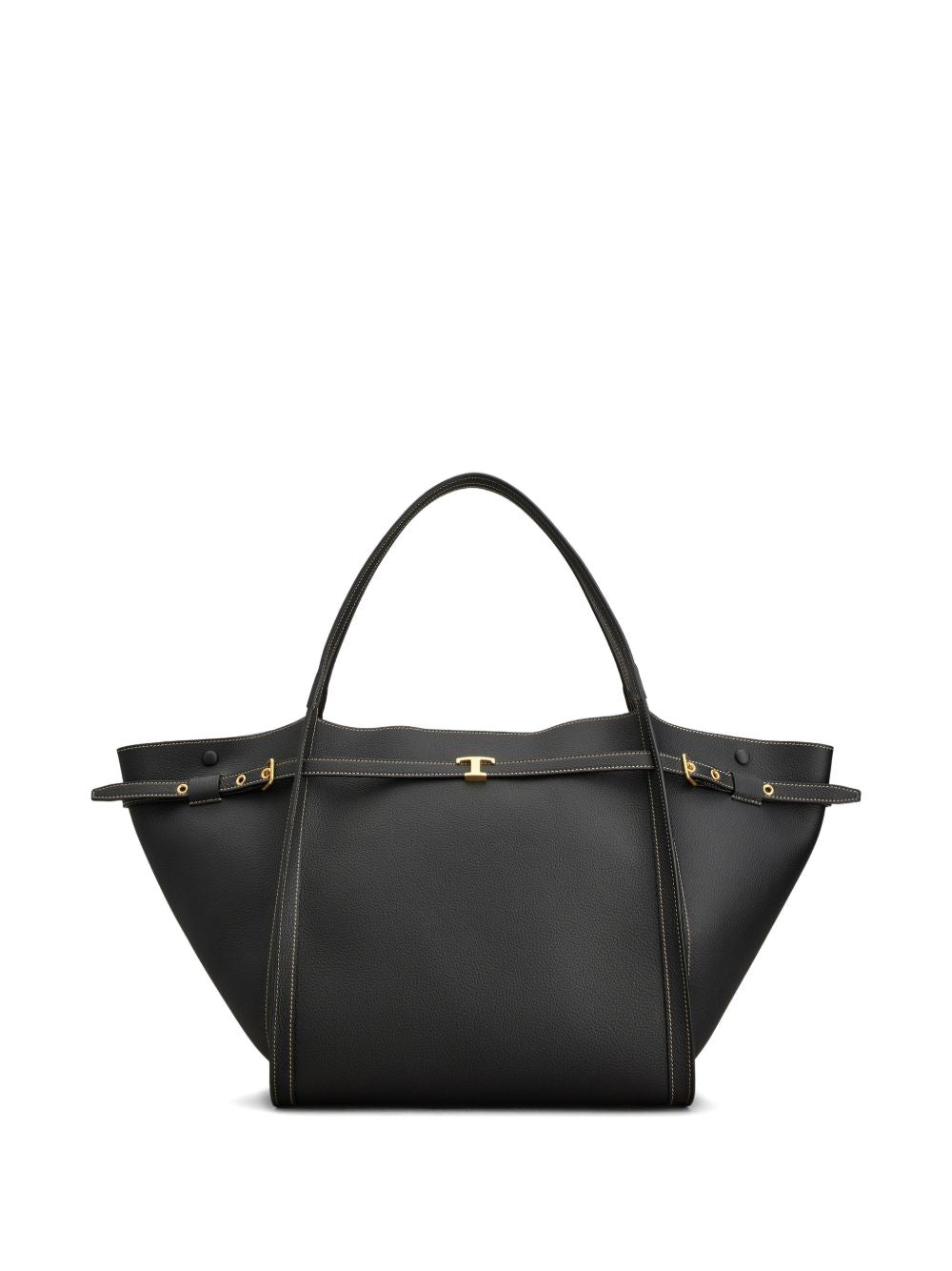 T TIMELESS MEDIUM LEATHER TOTE BAG