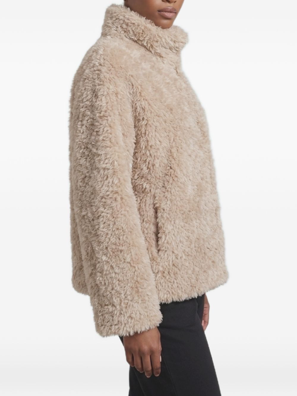 FAUX FUR SHORT COAT