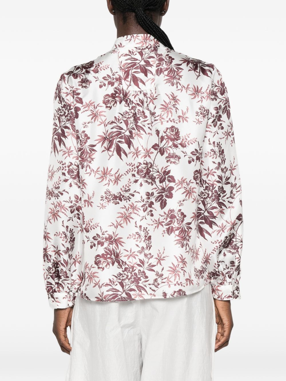 PRINTED SILK SHIRT