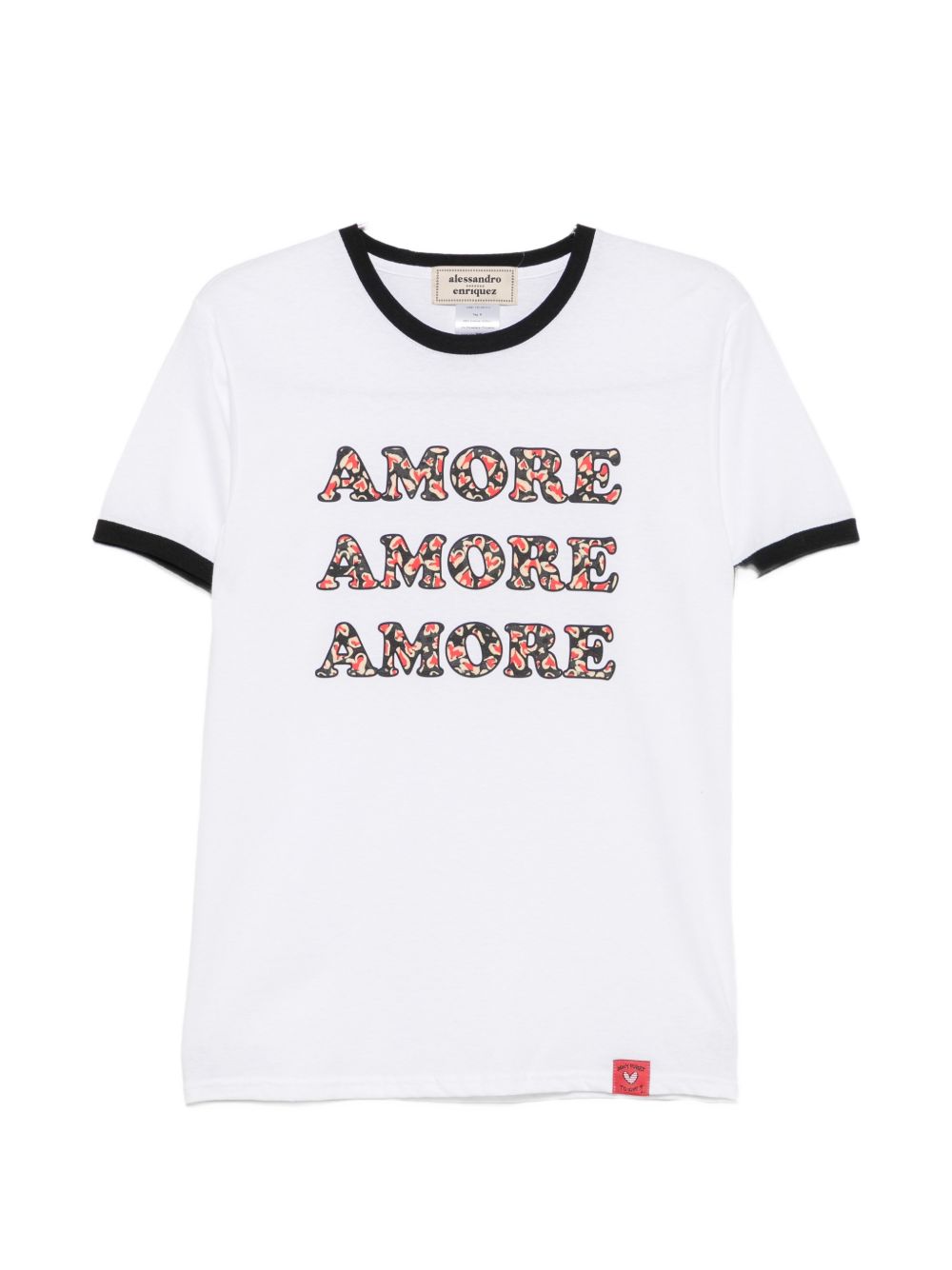 AMORE PRINT COTTON T-SHIRT