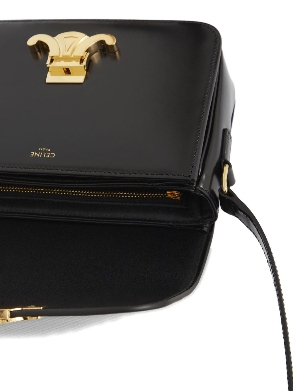 TRIOMPHE TEEN LEATHER SHOULDER BAG